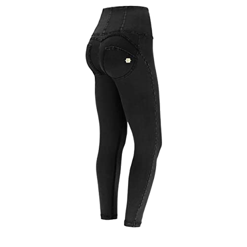 Freddy - Jegging Push Up WR.up 7/8 Superskinny High Waist with Zipper, Dark Jeans, on Sale