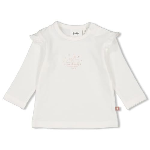 Feetje Baby Girls Longsleeve - Little Rosebud, Offwhite, 56 on sale