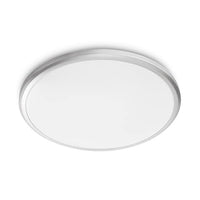 Thumbnail for PHILIPS LED Spray Ceiling Light (12 W), IP44 water-resistant bathroom light with warm white light, LED lighting for the bathroom, silver on sale
