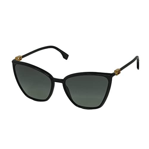 FENDI FF 0433/G/S 807/9O Damen Sunglasses Schwarz im Sale