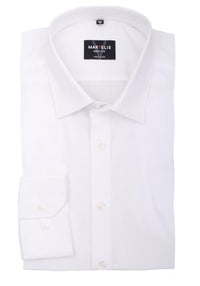 Thumbnail for MARVELIS Body Fit Shirt Extra Long Sleeve Poplin White AL 69, White, 43 on Sale