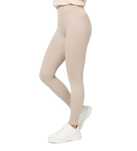 Nur Die Leggings in Ripp-Optik Relax & Go High Waist Blickdicht Ribbed mit Komfortbund Damen im Sale