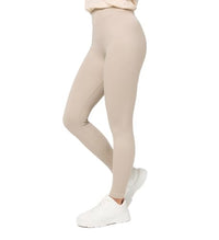 Thumbnail for Nur Die Leggings in Ripp-Optik Relax & Go High Waist Blickdicht Ribbed mit Komfortbund Damen im Sale