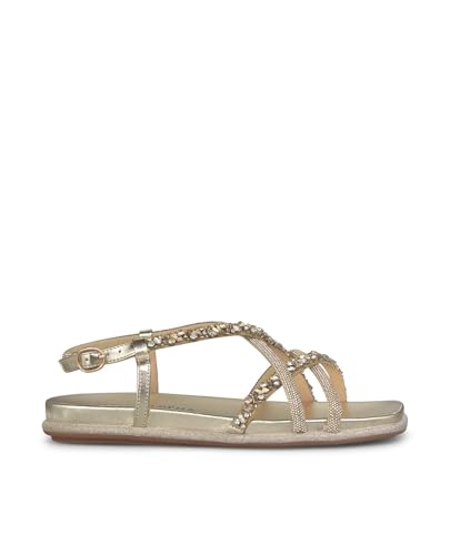 Alma en Pena Diva Gold V240855 flat sandals, gold, EU on sale