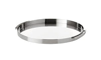 Thumbnail for Stelton Arne Jacobsen Serviertablett aus Edelstahl, Design: Cylinda Line, W:38,7 CM L:41,5 CM H:4 C im Sale