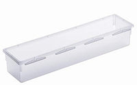 Thumbnail for Rotho Basic modular storage box 30x8 cm for drawers, plastic (PP) BPA-free, transparent, (30.0 x 8.0 x 5.0 cm) on sale