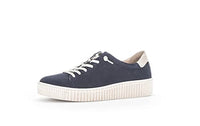 Thumbnail for Gabor Damen Low-Top Sneaker, Frauen Halbschuhe,Wechselfußbett,Best Fitting,Strassenschuhe,Sportschuhe,Freizeitschuhe,Blue/leinen,37.5 im Sale