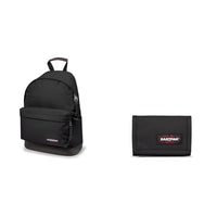Thumbnail for EASTPAK WYOMING Rucksack, 203 cm, 199 L, Black (Schwarz) & CREW SINGLE Geldbörse, 22 cm Black (Schwarz) im Sale