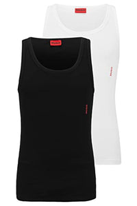 Thumbnail for HUGO Men's Twin Pack Tank Top, Open Miscellaneous960, EU on sale