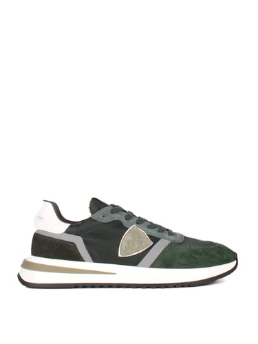 Philippe Model Tropez 2.1 Low Suede Sneakers, Green, Men's Sale