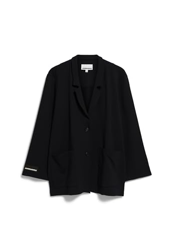 ARMEDANGELS Damen Jerseyblazer aus Bio-Baumwoll Mix MARIAA FERNANDAA Oversized Fit Black im Sale