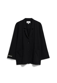 Thumbnail for ARMEDANGELS Damen Jerseyblazer aus Bio-Baumwoll Mix MARIAA FERNANDAA Oversized Fit Black im Sale