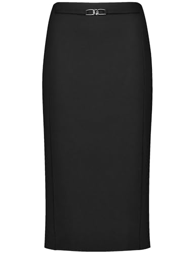 GERRY WEBER Damen 915008-31218-11000 Rock, schwarz, 40 im Sale