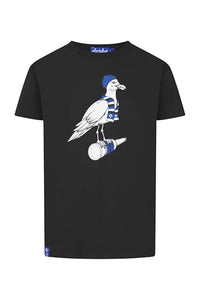 Thumbnail for derbe x HSV Möwe T-Shirt Schwarz HSV Fanartikel | Hamburg | Fußball | Official | Fan im Sale
