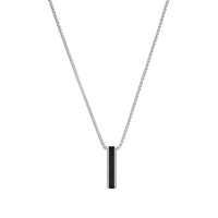 Thumbnail for s.Oliver necklace with pendant, stainless steel men's necklace, 55+5 cm, silver, comes in a jewelry gift box, 2035796 on sale