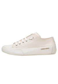 Thumbnail for Candice Cooper Rock S-Sneakers aus Leder in Vintage-Optik-Weiß, Weiß-Hellblau 35 im Sale