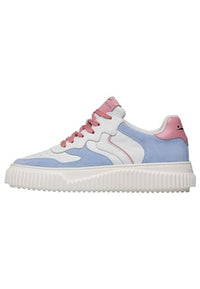 Thumbnail for VOILE BLANCHE Laura-Sneakers aus Leder und Veloursleder-Himmelblau, Himmlisch 37 im Sale