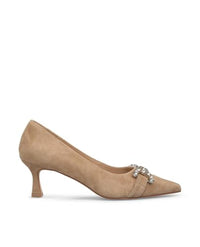 Thumbnail for Alma en Pena. Women's leather stiletto heel shoes, camel, EU on sale