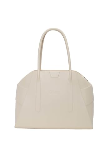 O bag Shopper Unique aus thermoplastischem Verbundwerkstoff für Damen, sand, Einheitsgröße im Sale