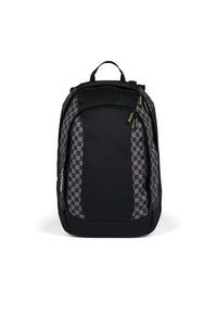 Thumbnail for satch air school backpack for 5th grade and up, padded, 26L storage space, stable laptop compartment, Dark Skate - Black