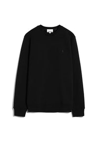 Thumbnail for ARMEDANGELS Herren Sweatshirt aus Bio-Baumwoll Mix BAARO Comfort Regular Fit Black im Sale