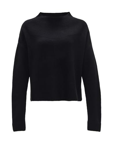 OPUS Damen Pullover | Feinstrickpullover PASIKA Regular aus weichem Woll Mix Black, 40 im Sale
