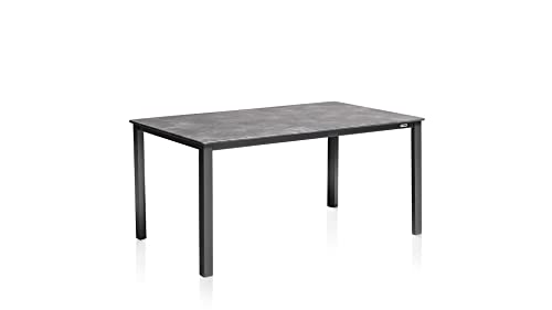 Kettler Cubic dining table, anthracite, aluminum, 160x90 cm, 0301821-7100 on sale
