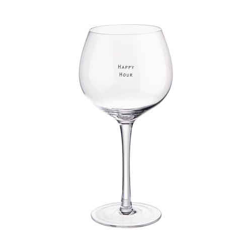 BUTLERS Gin Glass Happy Hour 500ml Cocktail Glass and Martini Bowl | Glasses &amp; Drinkware for Margarita, Cosmopolitan, Daiquiri, Desserts