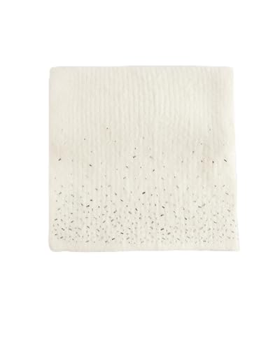 Ted Baker Damen KERIISA-Rhinestone Detail Knitted Scarf Strickschal, Cream, O/ im Sale