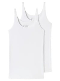 Thumbnail for Schiesser Damen 2 Pack Trägertop Unterhemd Bio Baumwolle - 95/5 Organic Unterwäsche, Schwarz_174389, EU im Sale