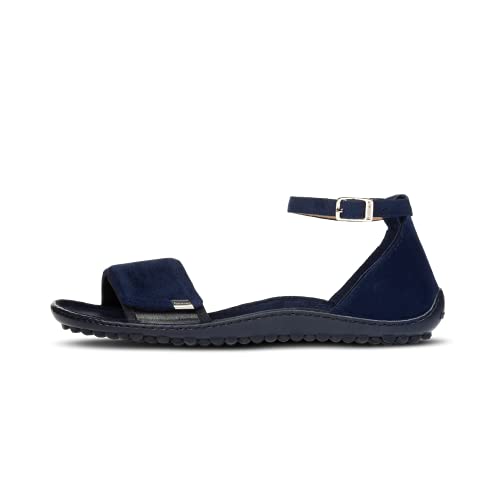 leguano jara – leichte Barfußsandale für Damen (dunkelblau, Numeric_41) im Sale