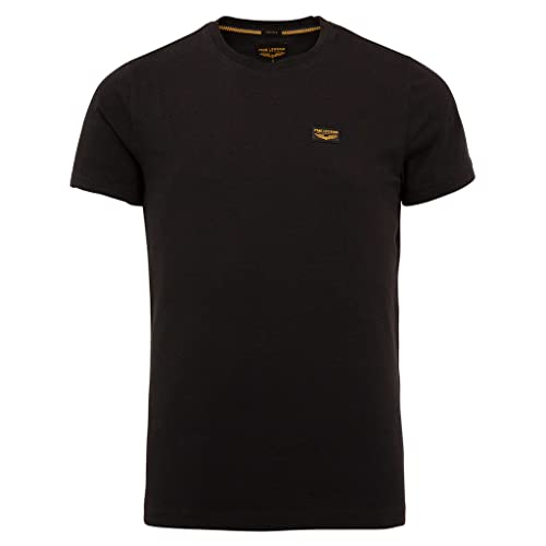 PME Legend Herren Rundhals T-Shirt Cold DYE Regular Fit Schwarz Weiss Grün Blau, im Sale