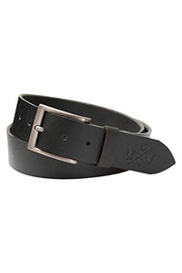 Thumbnail for Camp David Herren Ledergürtel mit matter Dornschließe Black 115 im Sale