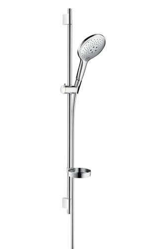 hansgrohe Raindance Select 150 Duschset 0,90m, 3 Strahlarten mit Seifenablage, Chrom im Sale