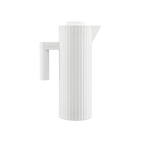 Thumbnail for Alessi Plissé MDL12 W - Design Isolierkanne, Doppelwandiges Inneres Isolierglas, aus Thermoplastischem Harz, 100 cl, Weiß im Sale