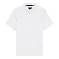 Thumbnail for Vilebrequin Solid Polohemd aus Bio-Baumwollpikee für Herren im Sale