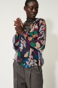 Thumbnail for Luisa Cerano Seidenbluse mit Flower-Print im Sale