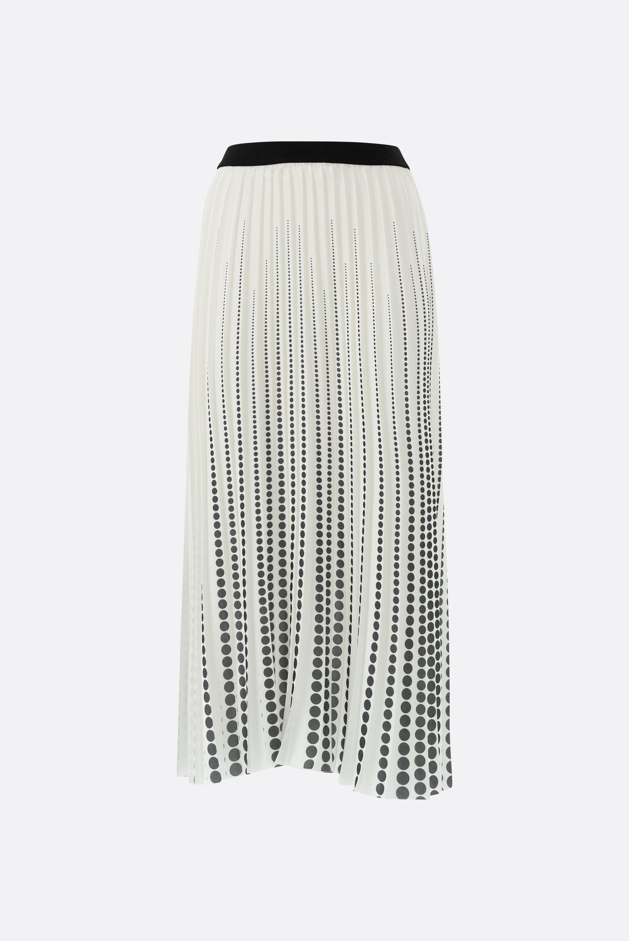 Van Laack pleated skirt with polka dots on sale