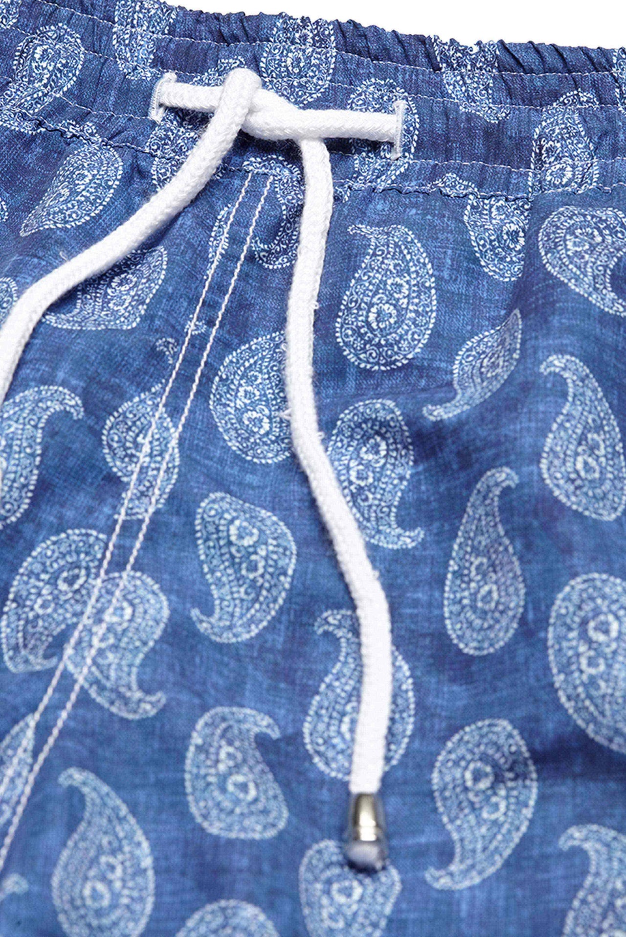 Van Laack swim shorts with paisley print on sale