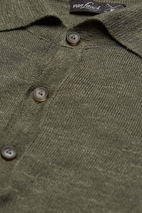Thumbnail for Van Laack Summery Linen Polo Shirt Ivory on Sale