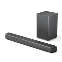 Thumbnail for PHILIPS TAB5309 Soundbar 2.1 mit drahtlosem Subwoofer - 2,1 Kanal 240W, DTS Virtual X, Bluetooth 5.4, HDMI ARC, optische Verbindung und USB-Konnektivität - Dunkelgrau im Sale