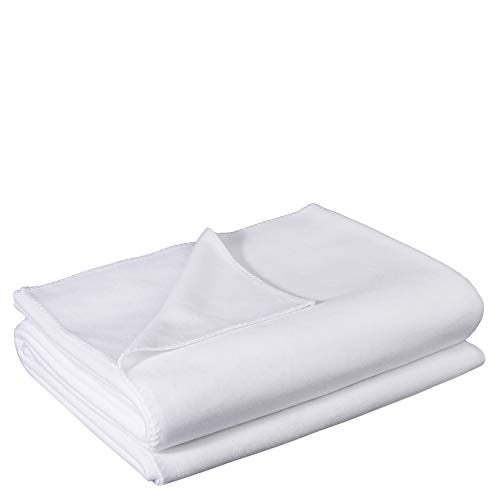zoeppritz since 1828' Soft-Fleece-Decke – Polarfleece-Decke mit Häkelstich – flauschige Kuscheldecke – 160x200 cm – 000 white – von ’zoeppritz since 1828’, 103291-000-160x200 im Sale