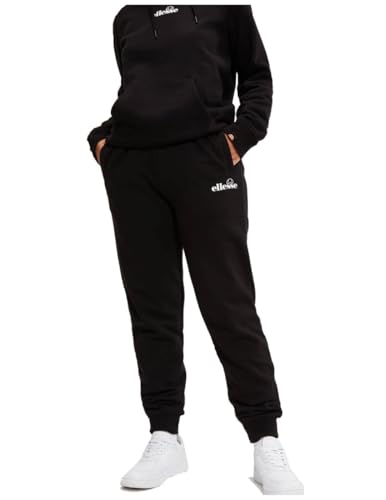 ellesse Women's Marjana Jog Pant Tracksuit Bottoms, Black, 36 on Sale