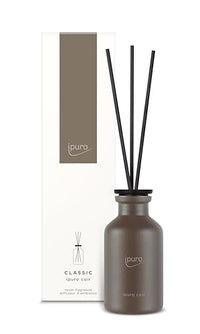 Thumbnail for ipuro - Classic Room Fragrance Cuir - 75ml / Room freshener with citrus notes, vanilla, leather & dark woods - Fragrance/Diffuser with sticks/Sensual air freshener for the home on sale