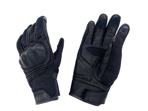 Rokker Austin Mesh Motorrad Handschuhe, schwarz, im Sale