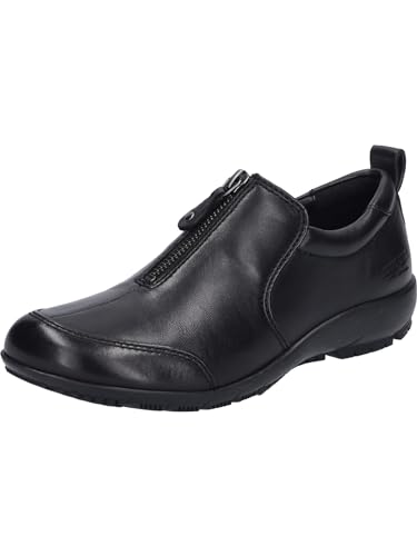 Josef Seibel Damen Slipper Charlotte 12, Frauen Slip On,Weite G (Normal),freitzeitschuhe,offener einschlupf,Mokassins,schwarz,41 EU im Sale