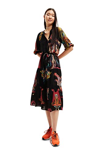Desigual Women's Vest_Odyssey, 2000 Black Casual Dress, im Sale