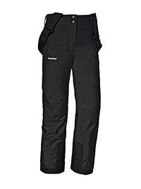 Thumbnail for Schöffel Mädchen Ski Pants Joran G, wind- und wasserdichte Kinder Schneehose, wasserdichte Skihose mit Schneefang und Hosenträgern, black, 128 im Sale