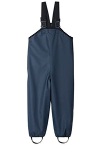 Thumbnail for Reima Regenhose Lammikko für Kinder, wasserdichte und Winddichte Hosen für Kleinkinder (Mädchen und Jungen), aus elastischem Material und mit Fußschlaufen Navy 110 im Sale
