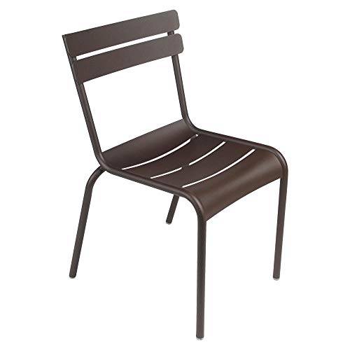 Fermob Luxembourg Acier Stahlstuhl Rouille 88 x 49 x 57 cm, Sitzhöhe 49 cm Rost im Sale